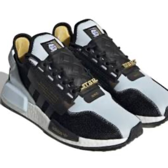 Adidas x Star Wars NMD_R1 V2 FX9300 Lando Calrissian Black Gold Men - Picture 1 of 8